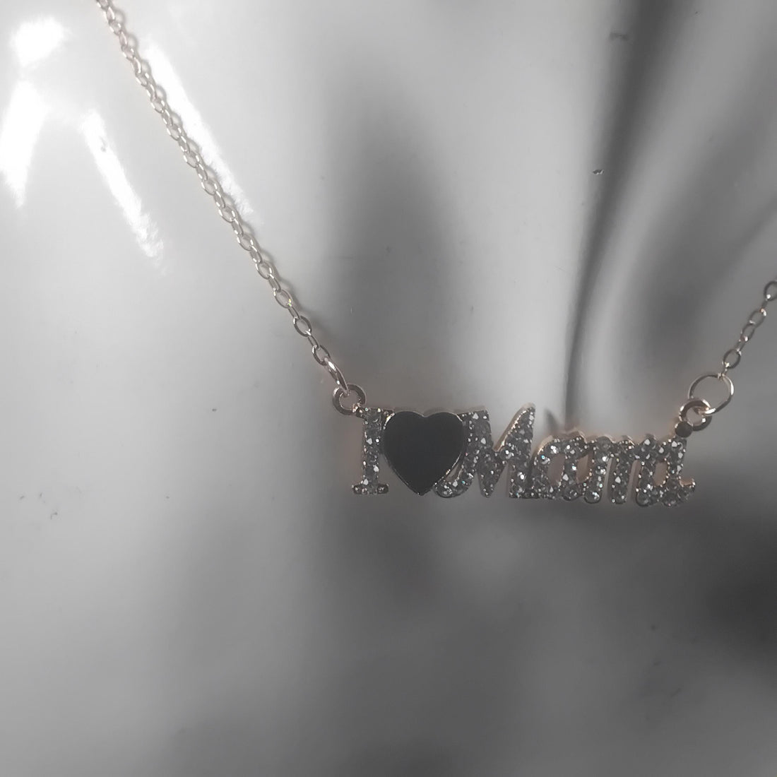 Mothers Day Letter Charm Necklace | Unique Mother Pendant Jewelry