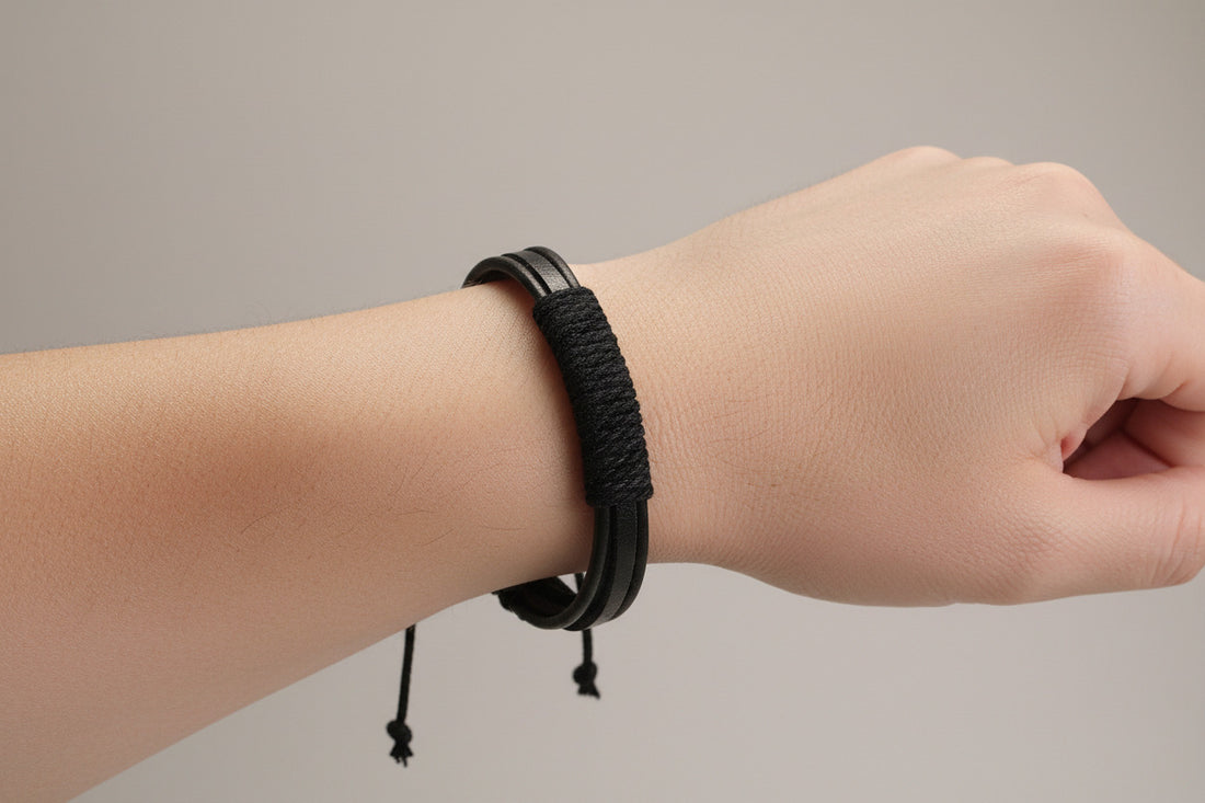 Durable Leather Cord Bracelet
