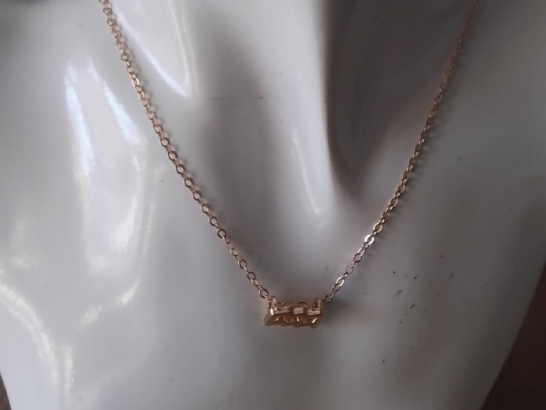 Aquarius Zodiac Sign Necklace • Elegant Script Jewelry