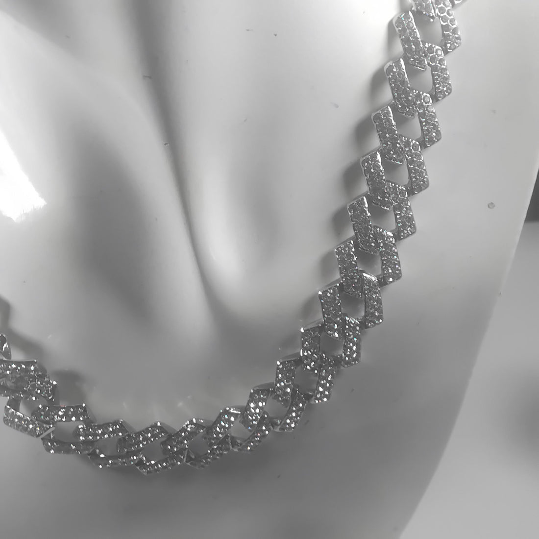 Handcrafted Silver Cuban Chain Necklace - Unique Jewelry Gift