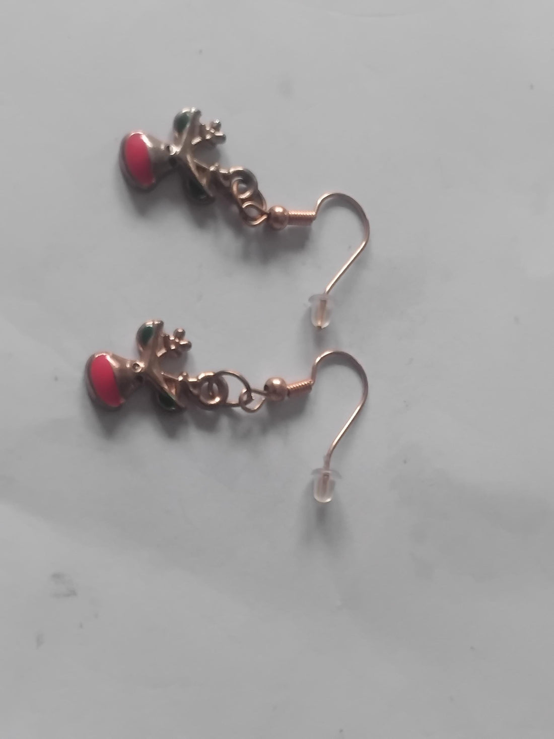 Acrylic Reindeer Christmas Earrings: Laser Cut Holiday Jewelry