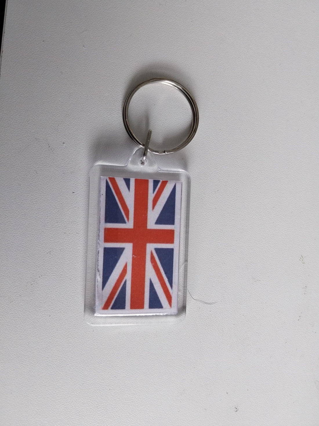 Union Jack Keychain: British Flag Keyring, UK Souvenir