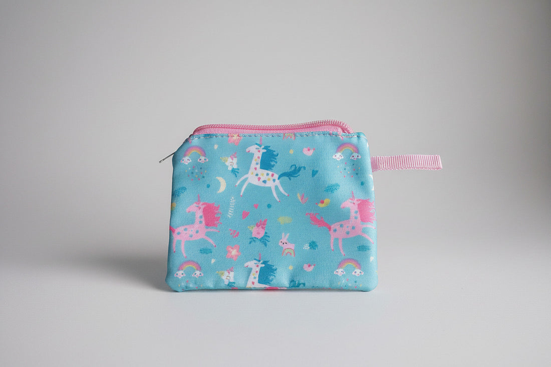 Unicorn Coin Purse: Fantasy Earbud & Holiday Money Holder