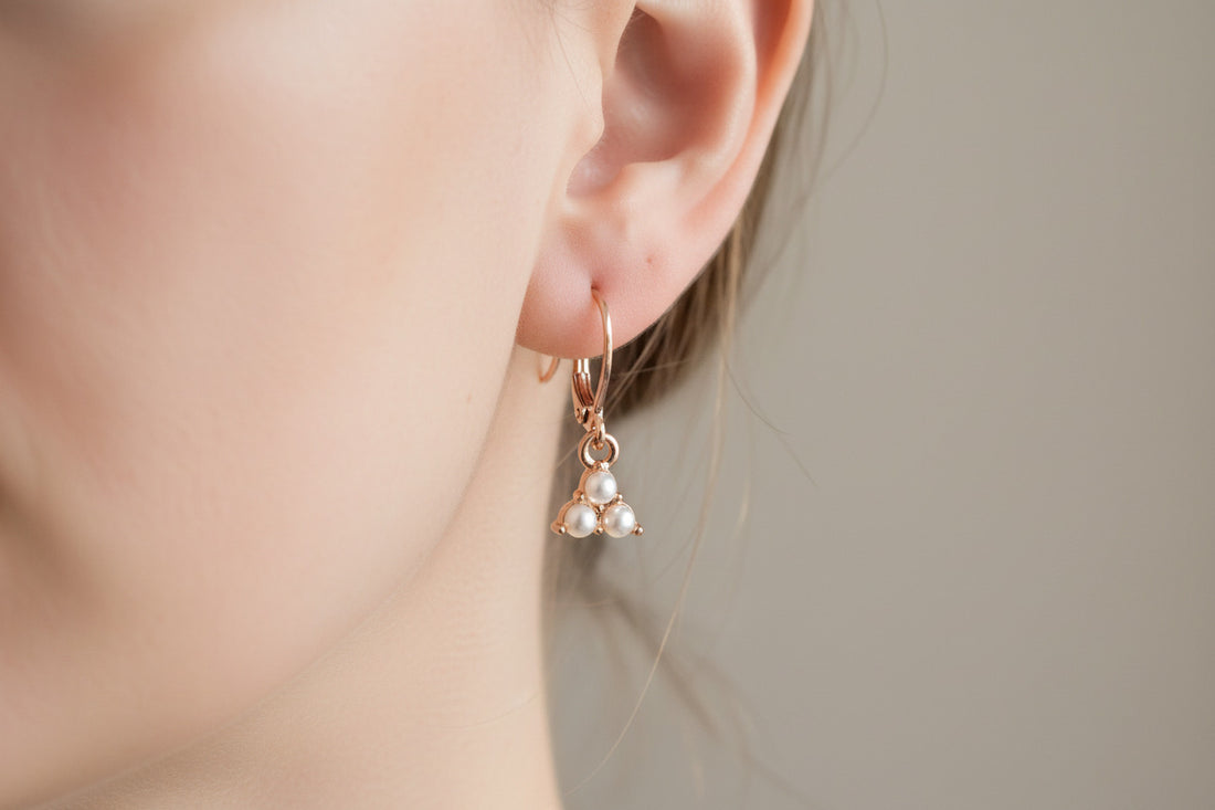 Huggie Hoop Earrings, Gold