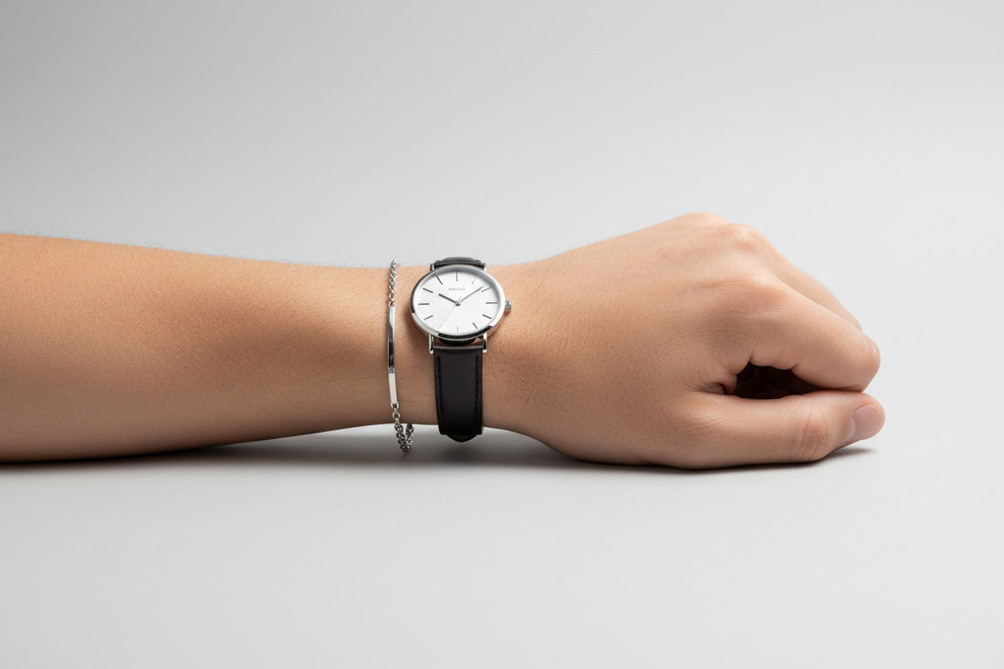 Luxury Elegant Quartz Watch: Sentimental Gift for Man