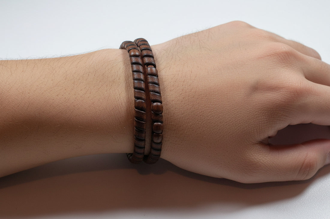 Unique Men's Leather Bracelet