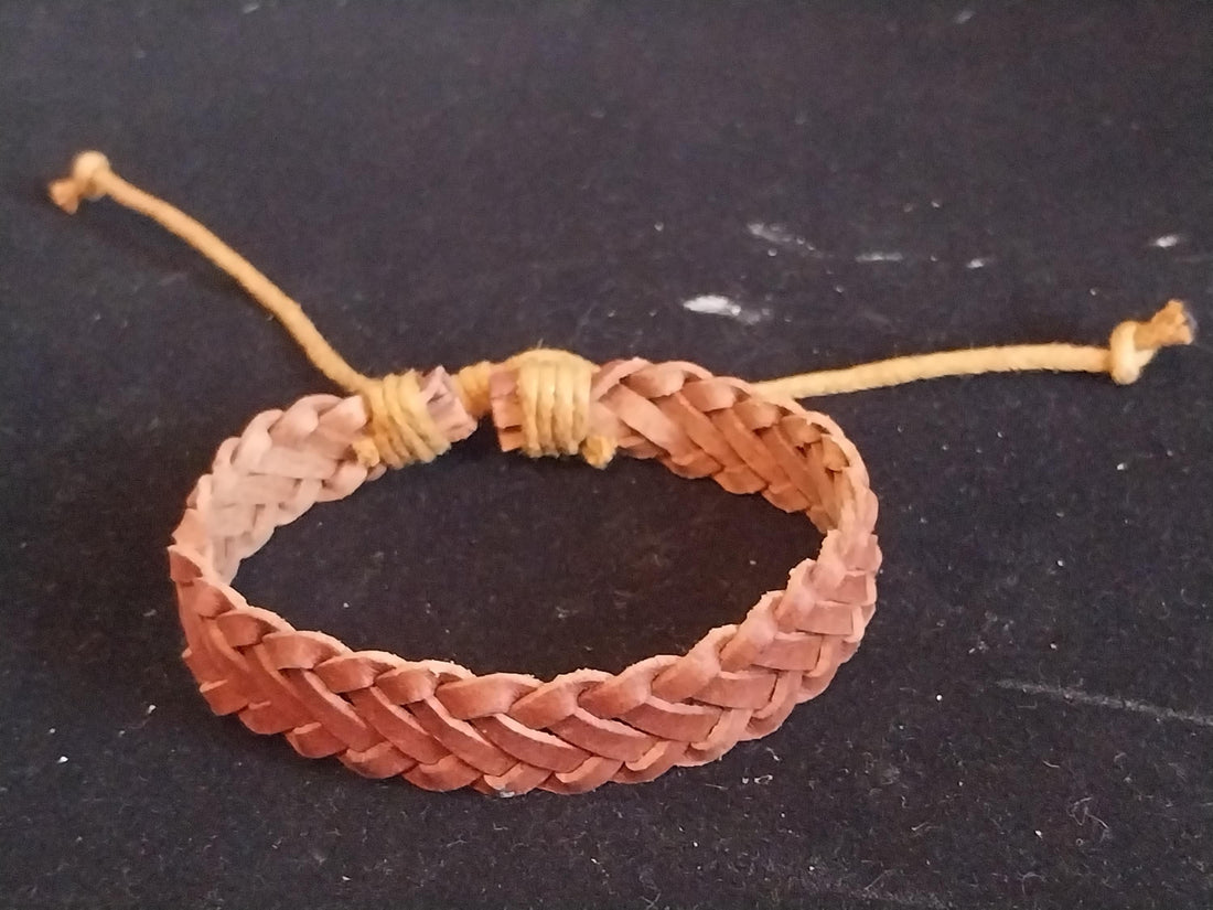 Sophisticated Touch: Luxurious Woven Leather