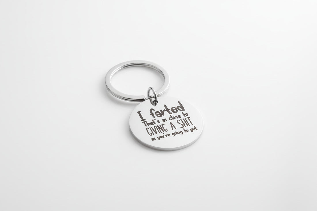 Humorous Token of Affection: Stainless Steel