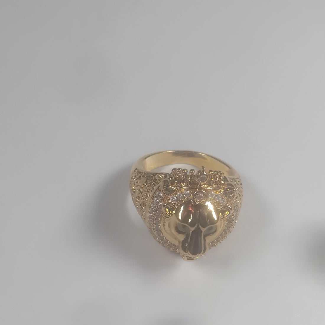 Gold Lion Head Ring | Bold Fashion Jewelry for Men and Women
