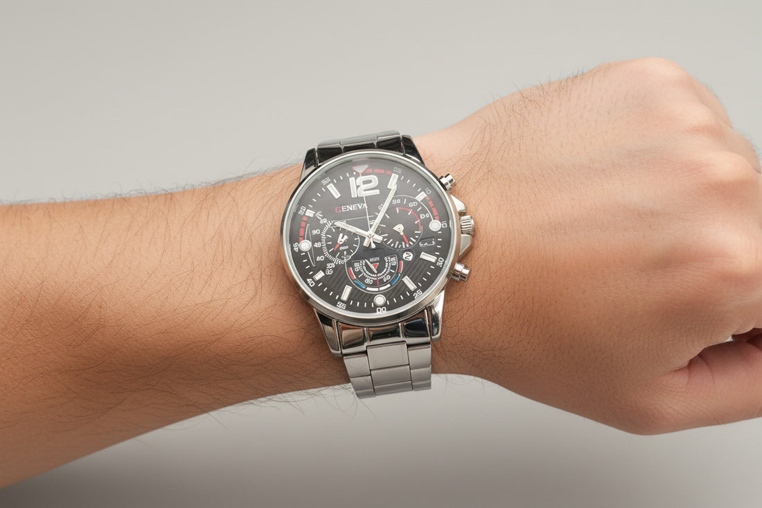 Luxury Elegant Quartz Watch: Sentimental Gift for Man