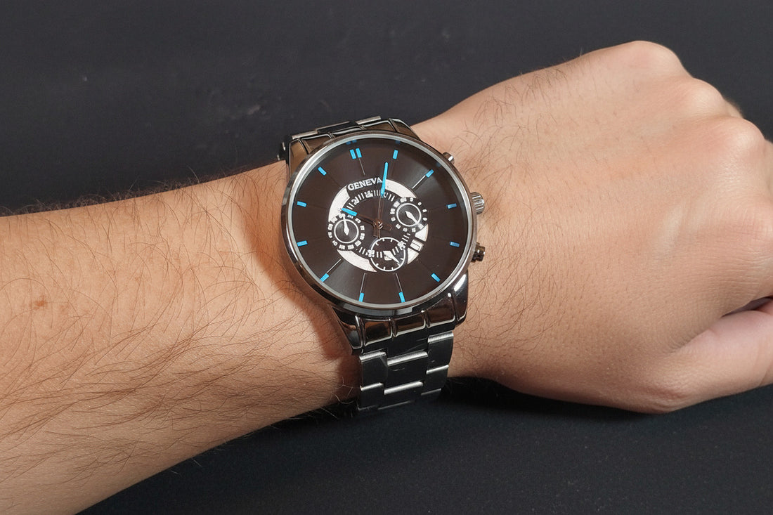 Elegant Quartz Watch | Luxury Gift for Man