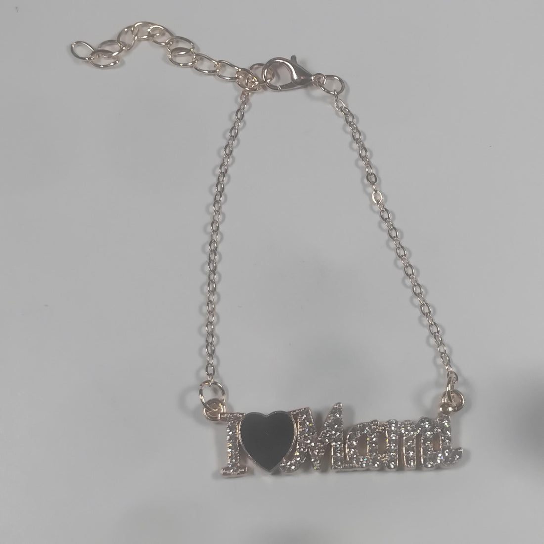 I Heart Mom Charm Bracelet - Mother's Day Keepsake