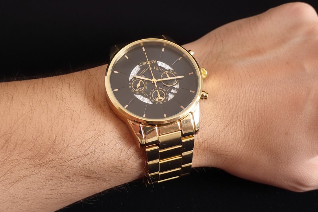 Luxury Elegant Quartz Watch - Sentimental Gift for Man