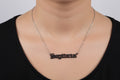 Sagittarius Necklace • Old English Zodiac Astrology Pendant