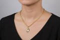 Gold Filled Sun Pendant Necklace • Celestial Boho Jewelry