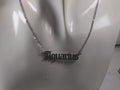 Aquarius Necklace • Old English Zodiac Horoscope Pendant