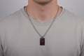 Ace of Hearts Pendant Necklace – Unisex Poker Card Jewelry