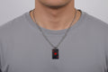 Ace of Hearts Pendant Necklace – Unisex Poker Card Jewelry