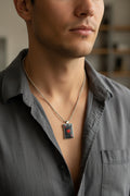 Ace of Hearts Pendant Necklace – Unisex Poker Card Jewelry