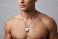 Ace of Spades Heart Pendant Necklace, Casino Jewelry Gift