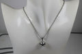 Stainless Steel Soccer Ball Pendant Necklace, Unisex Sports Jewelry
