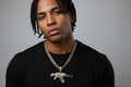 Iced AK-47 Pendant Necklace – 11mm Cuban Chain, Hip Hop Jewelry