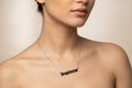 Sagittarius Necklace • Old English Zodiac Astrology Pendant