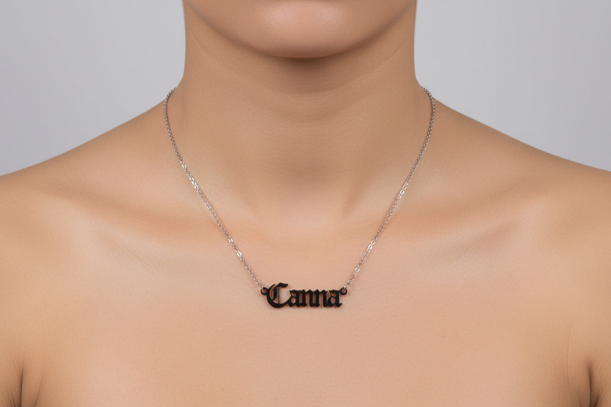 Cancer Zodiac Necklace • Old English Astrology Pendant