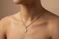 Gold Filled Sun Pendant Necklace • Celestial Boho Jewelry