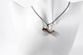 Football Boot & Ball Necklace – Silver Tone Sports Pendant on Chain, Unisex Football Gift