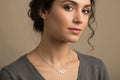 Old English Virgo Necklace • Stainless Steel Zodiac Pendant