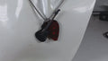 Black Electric Guitar Necklace | Stainless Steel Rock Music Pendant