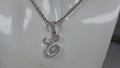 Diamond Squirrel Pendant Necklace – Sterling Silver Animal Charm
