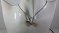 Football Boot & Ball Necklace – Silver Tone Sports Pendant on Chain, Unisex Football Gift